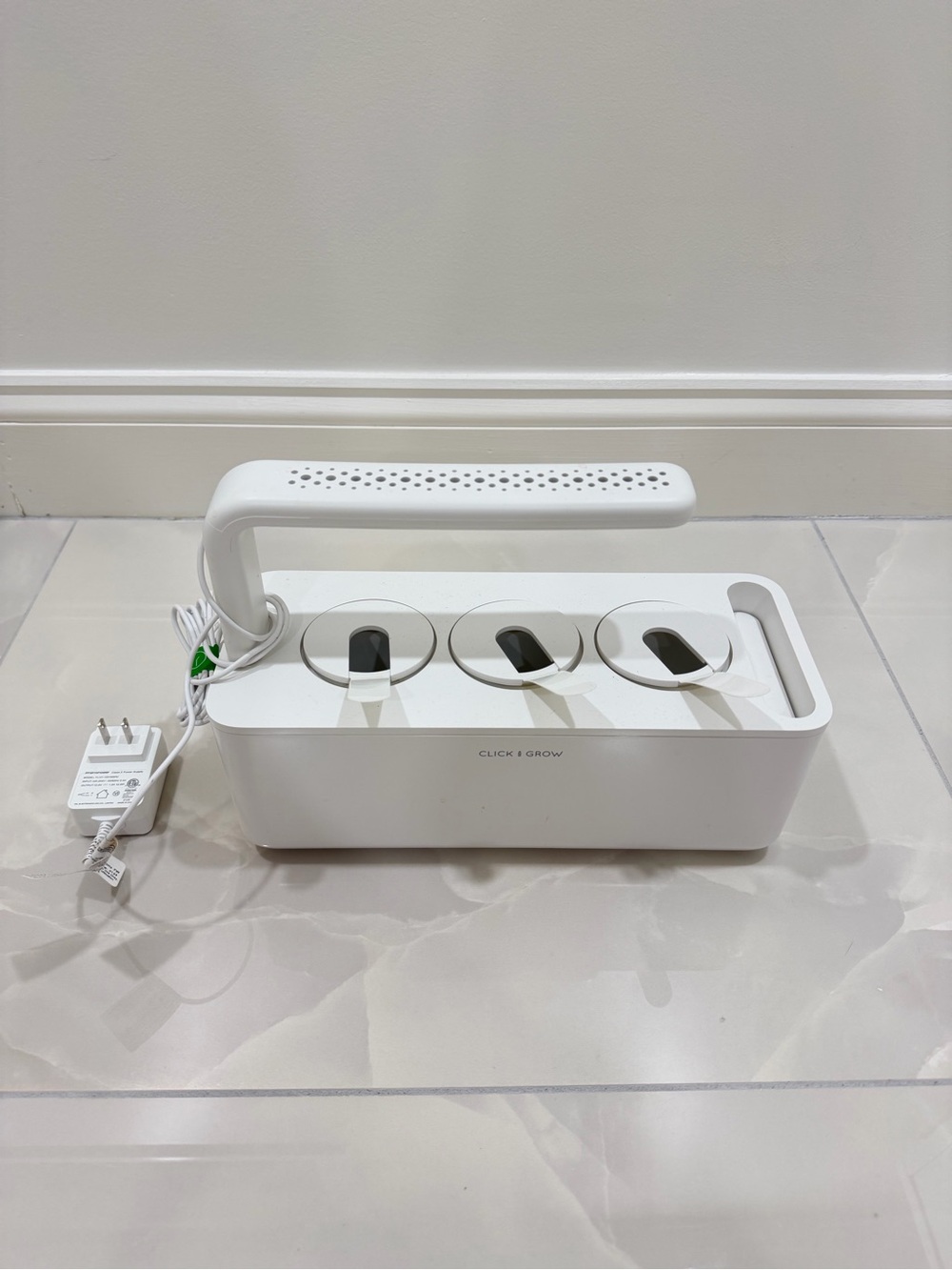 Click & Grow Smart Indoor Herb Garden - White